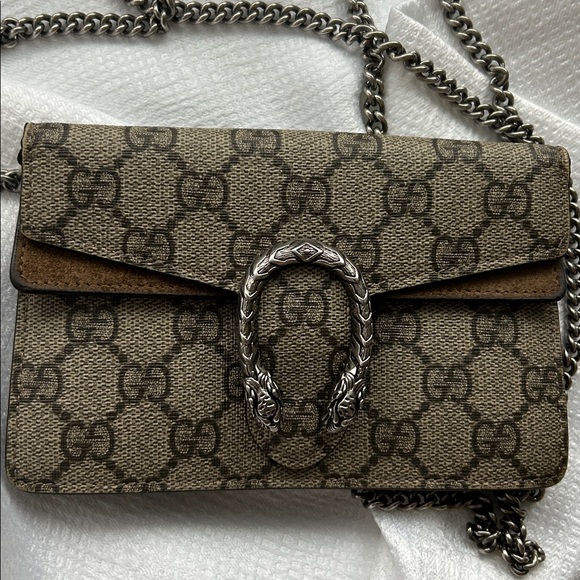 Gucci Dionysus GG Supreme Super Mini Bag in Canvas - Picture 3 of 16